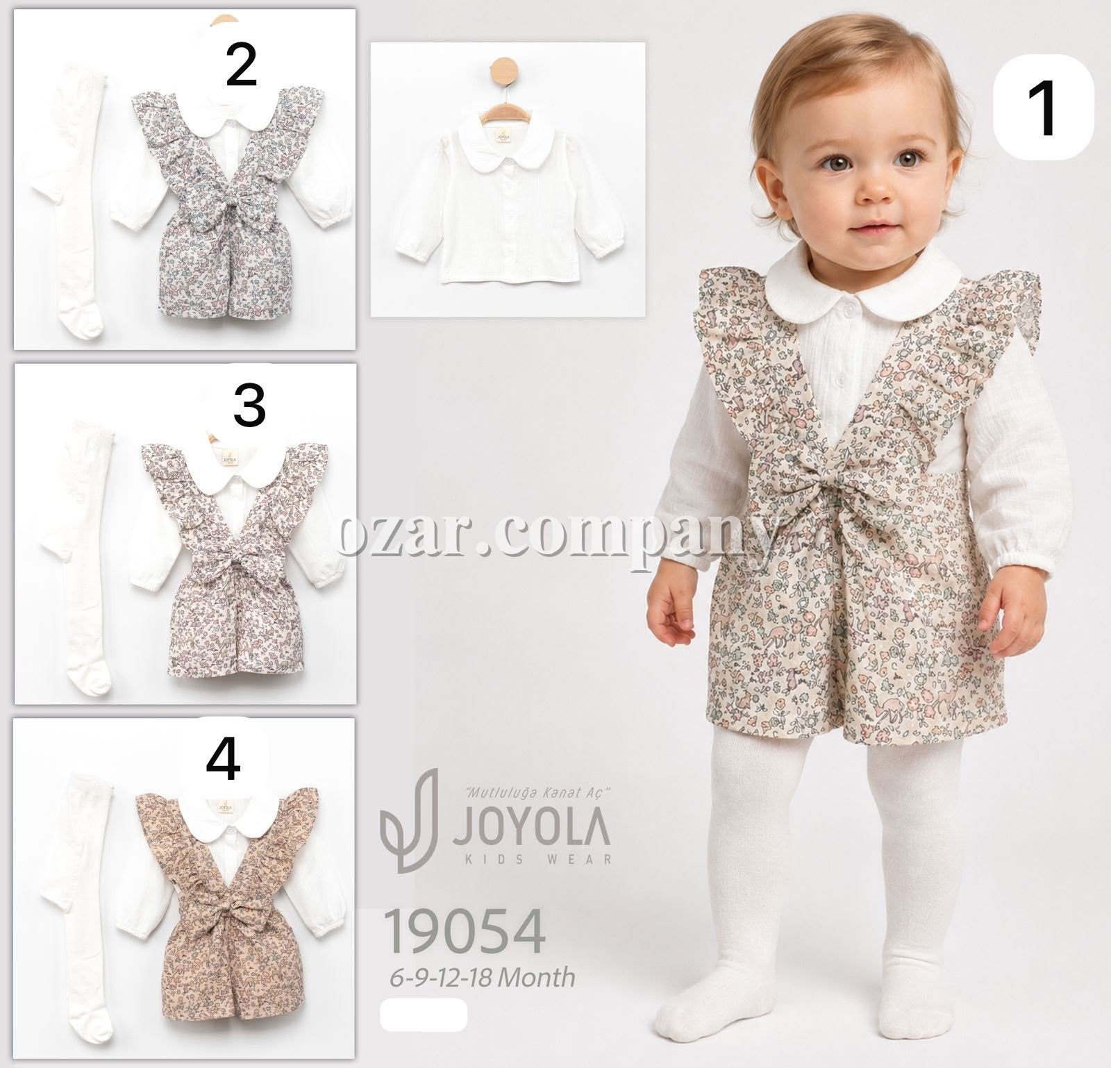 Костюм Для Девочки Joyola (6-9-12-18мес.)