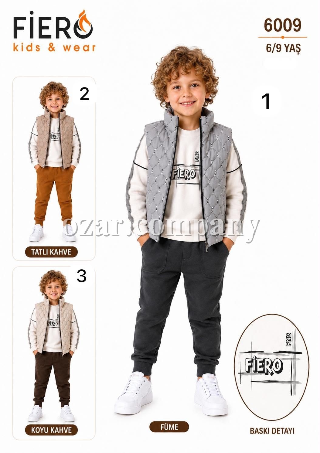 Костюм Тройка Для Мальчика Fiero (6-7-8-9лет) 
