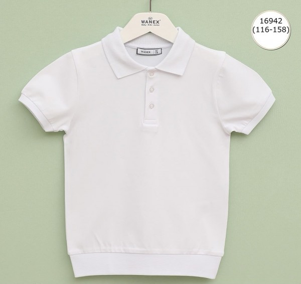 Школьная Футболка Для Мальчика Wanex (6-7-8-9-10-11-12-13лет) 