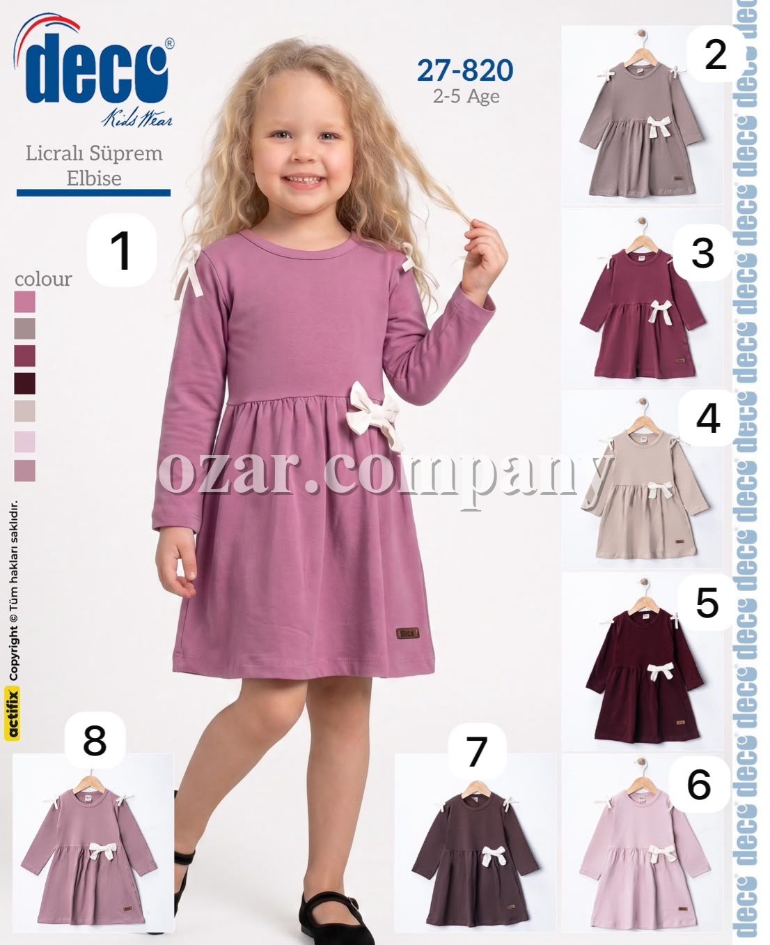 Платье Для Девочки Deco (2-3-4-5лет)