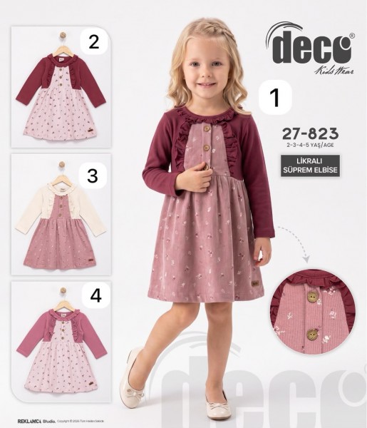 Платье Для Девочки Deco (2-3-4-5лет)