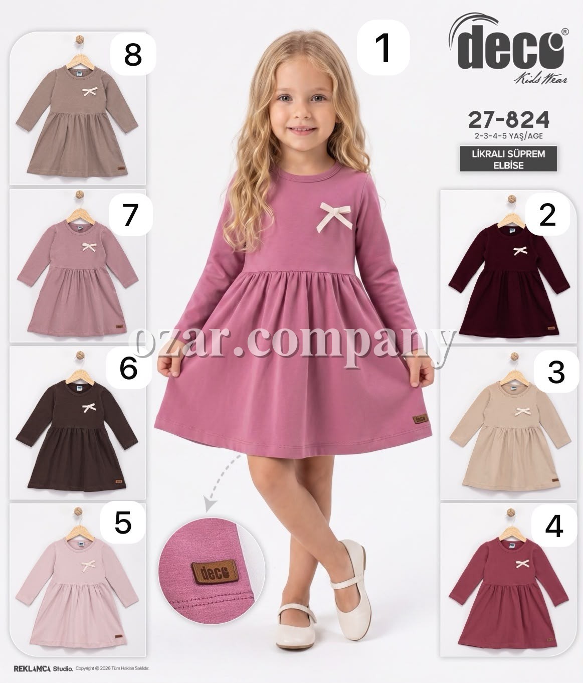 Платье Для Девочки Deco (2-3-4-5лет)