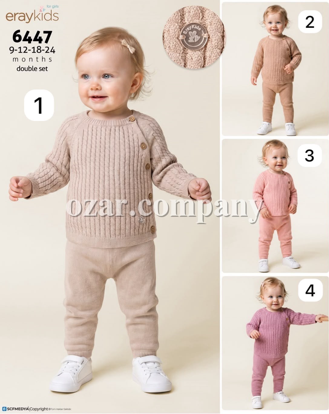 Костюм Для Новорождённых Eray Kids (9-12-18-24мес.)