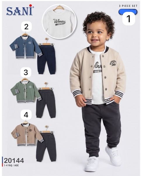 Костюм Тройка Для Мальчика Sani (1-2-3-4лет) 