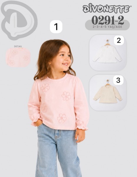 Свитшот Для Девочки Divonette (2-3-4-5лет)