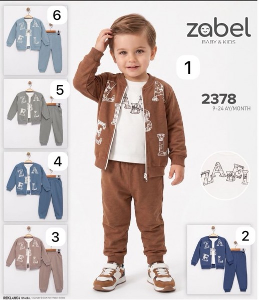 Костюм Тройка Для Мальчика Zabel (9-12-18-24мес.)