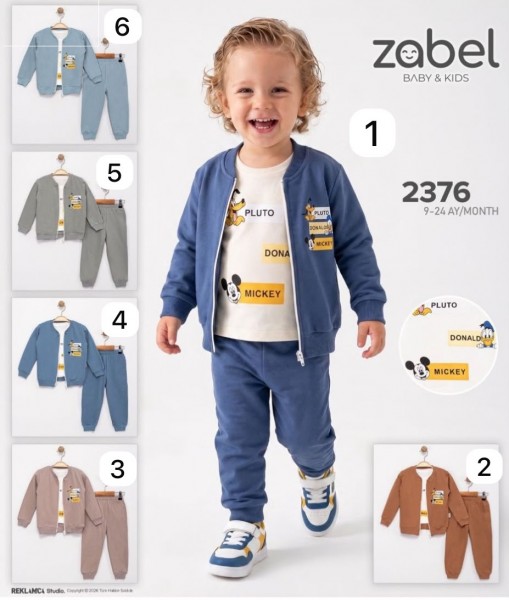 Костюм Тройка Для Мальчика Zabel (9-12-18-24мес.)