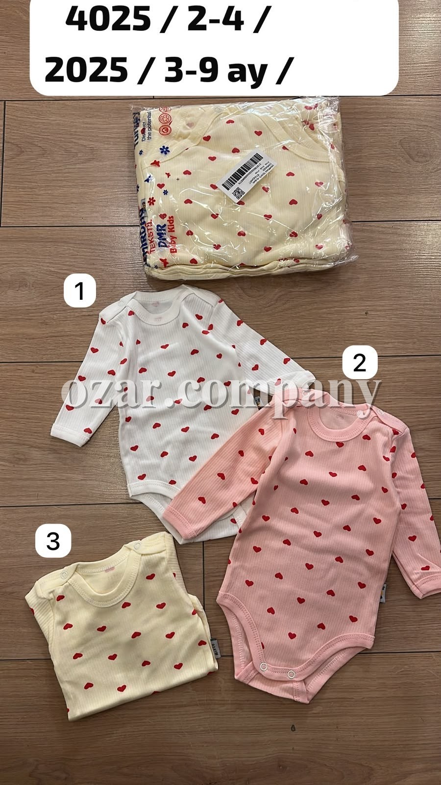 Бодик Для Девочки Demirdag (2-3-4лет) 