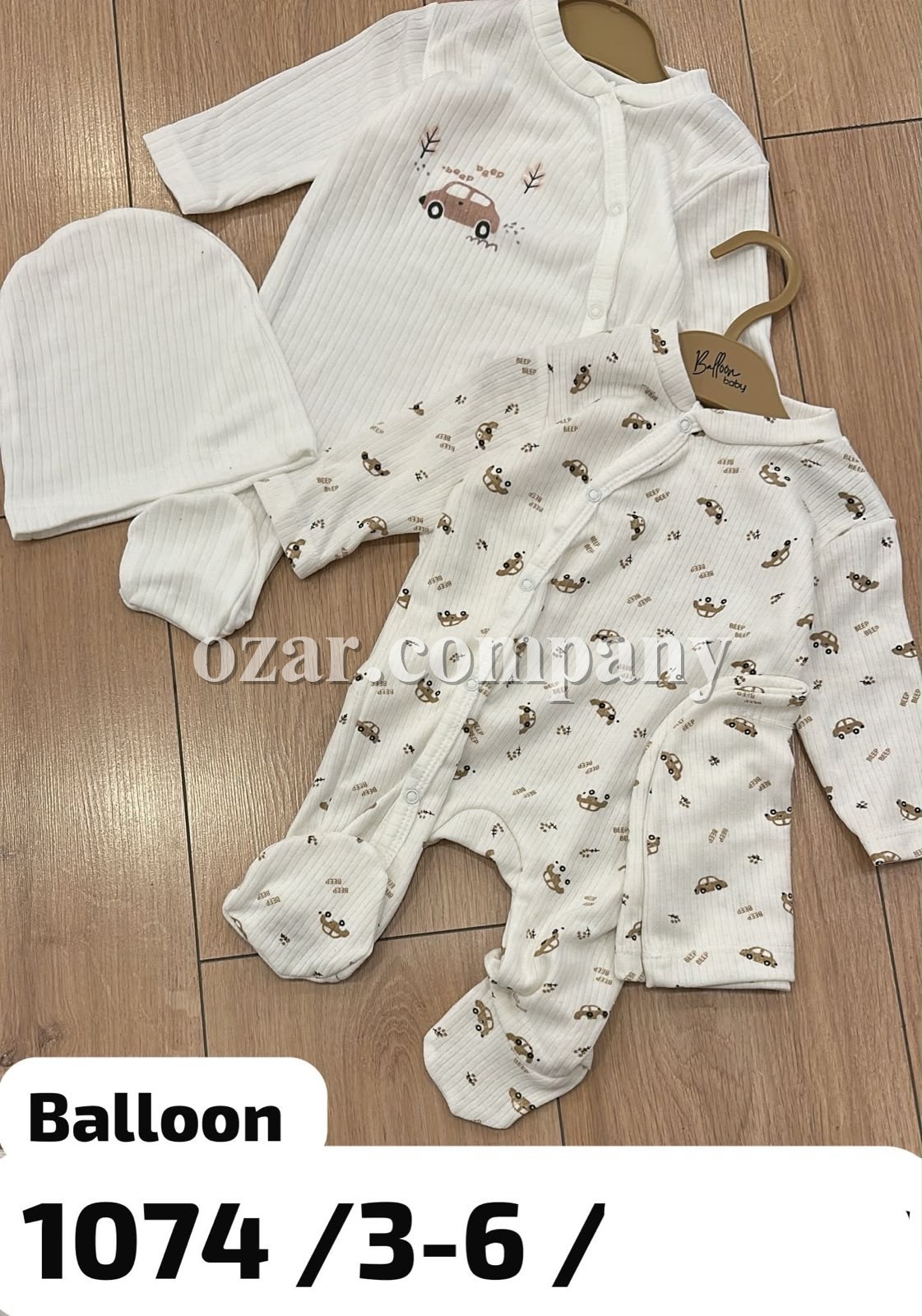 Пара Человечков Для Мальчика Balloon Baby (3-6мес. по 2 шт.) 