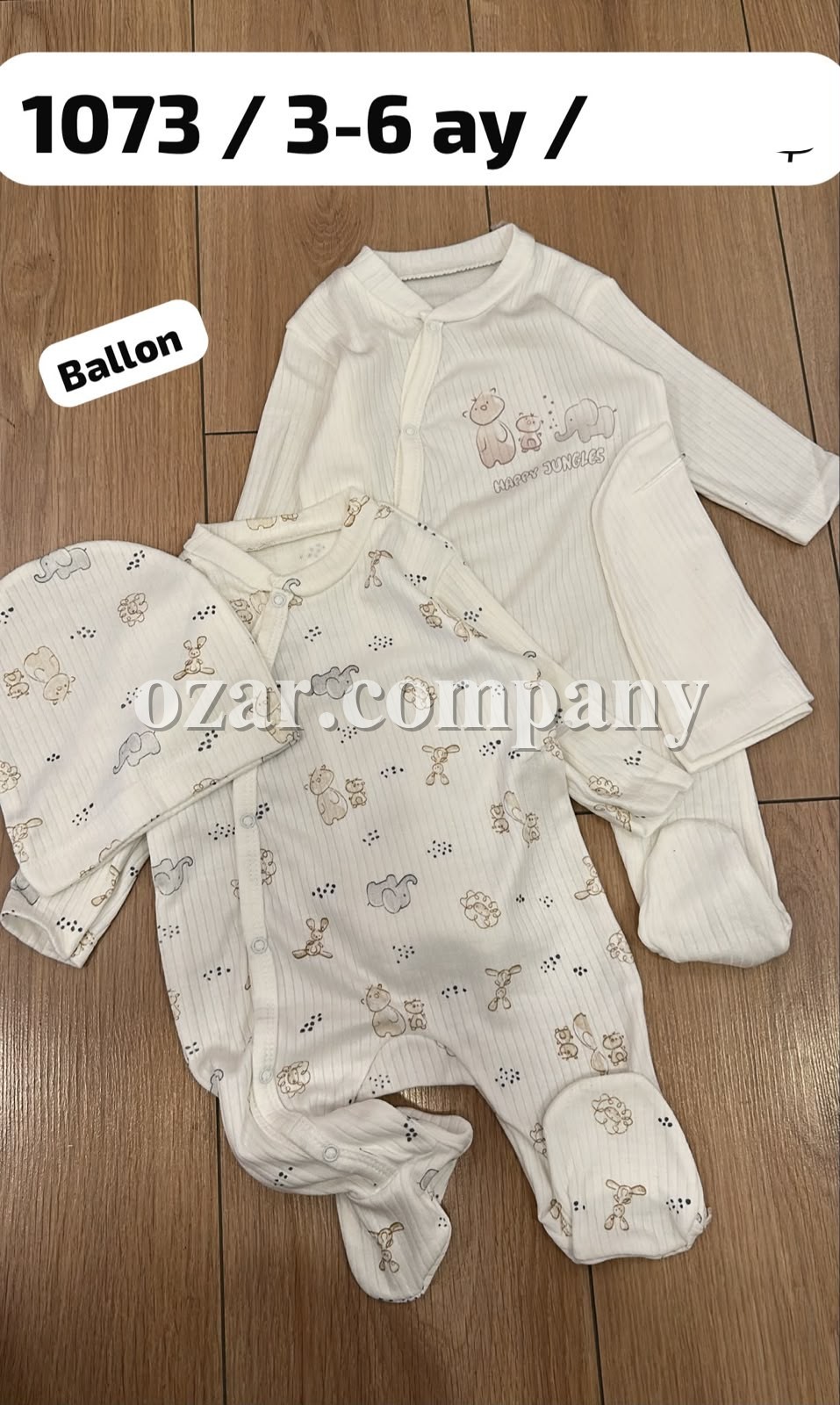 Пара Человечков Для Мальчика Balloon Baby (3-6мес. по 2 шт.) 