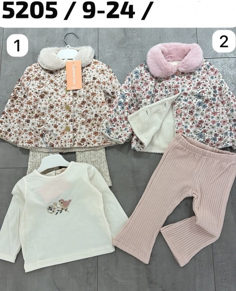 Костюм Тройка Для Девочки Baby Rose (9-12-18-24мес.)