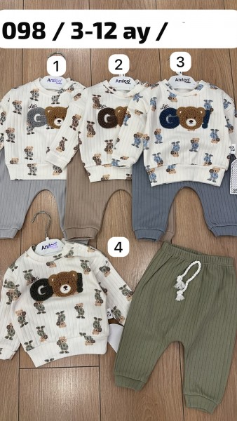 Костюм Для Мальчика Anilco (3-6/6-9/9-12мес.)