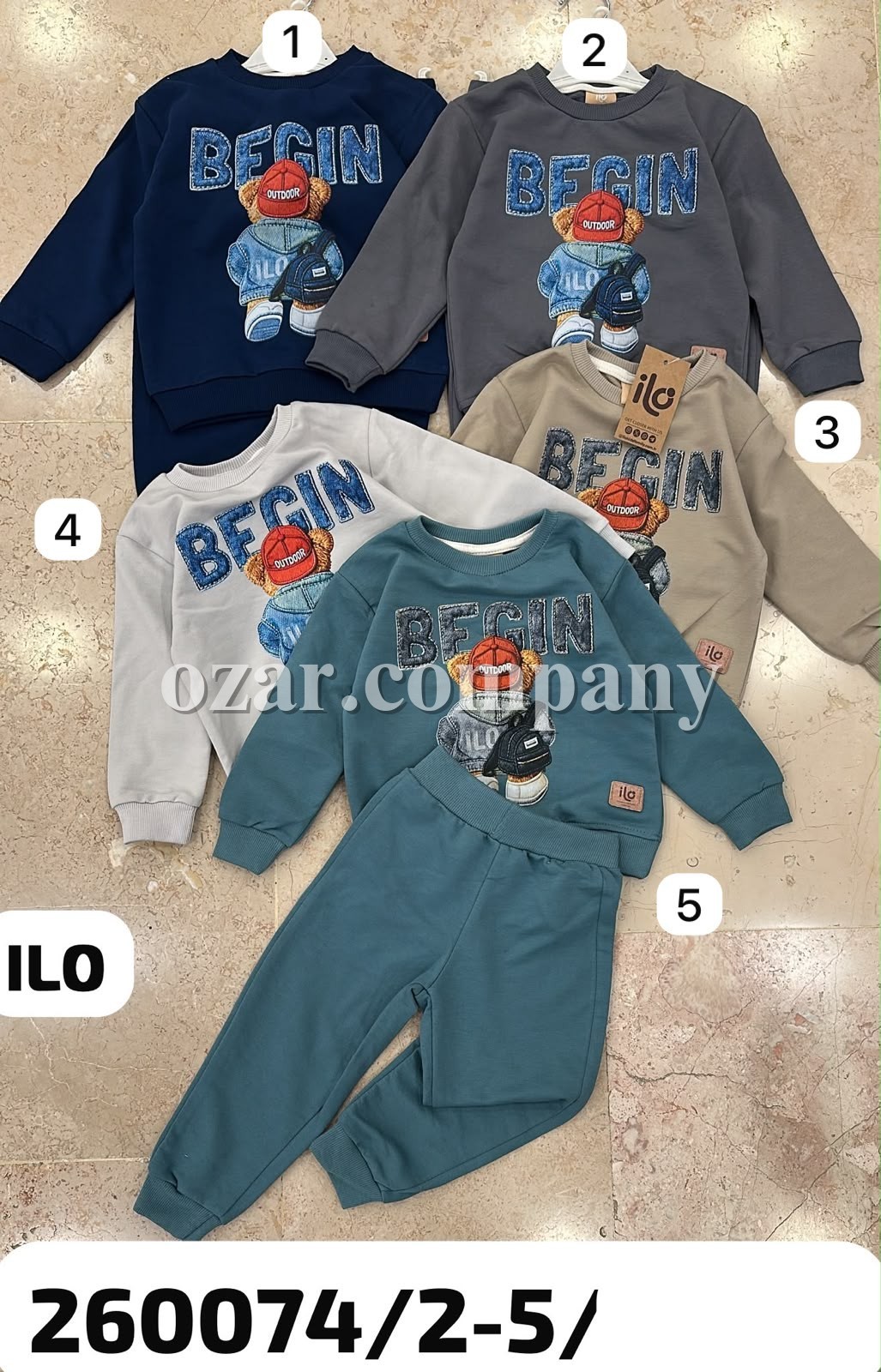 Костюм Для Мальчика ILO (2-3-4-5лет)