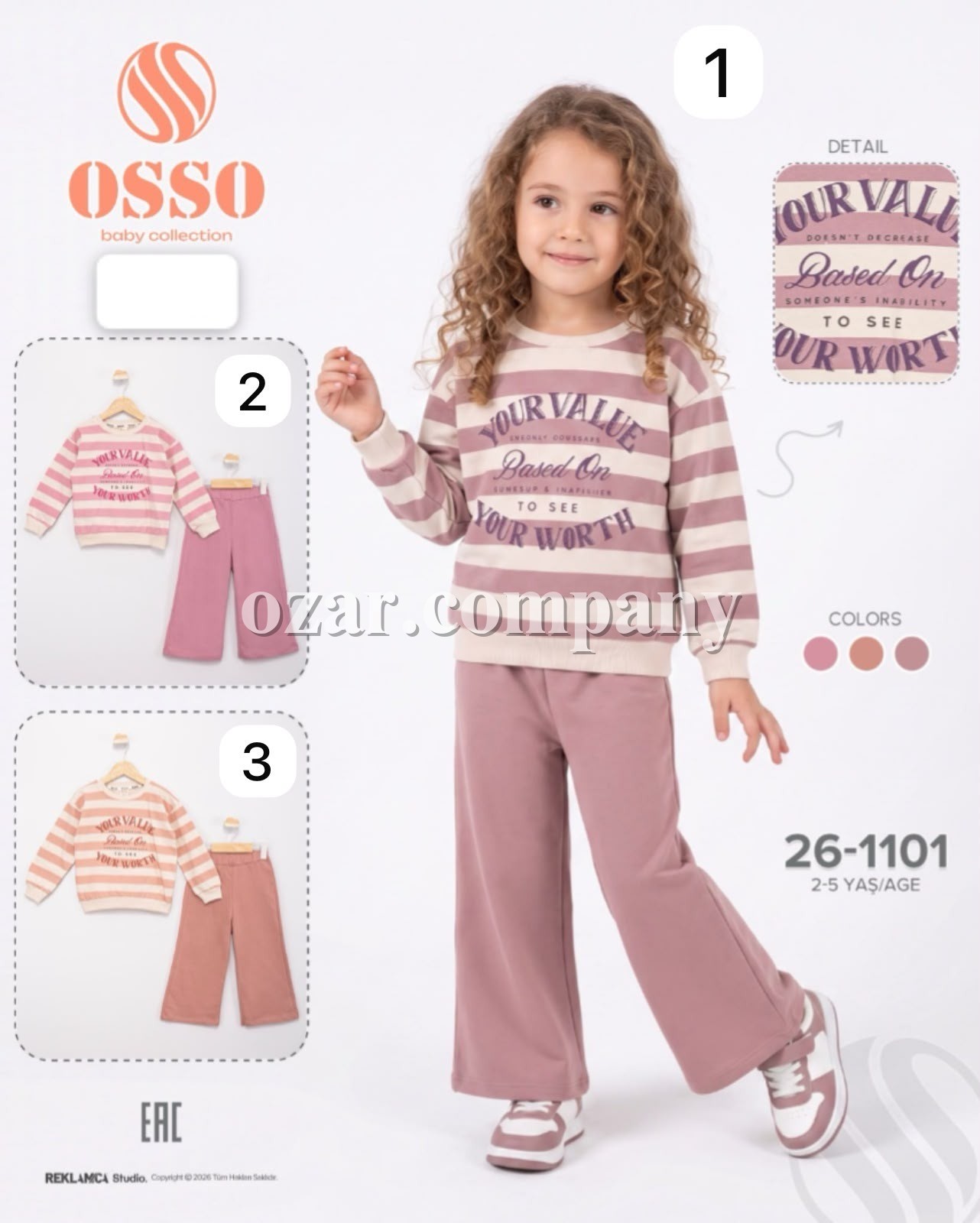 Костюм Для Девочки OSSO (2-3-4-5лет)