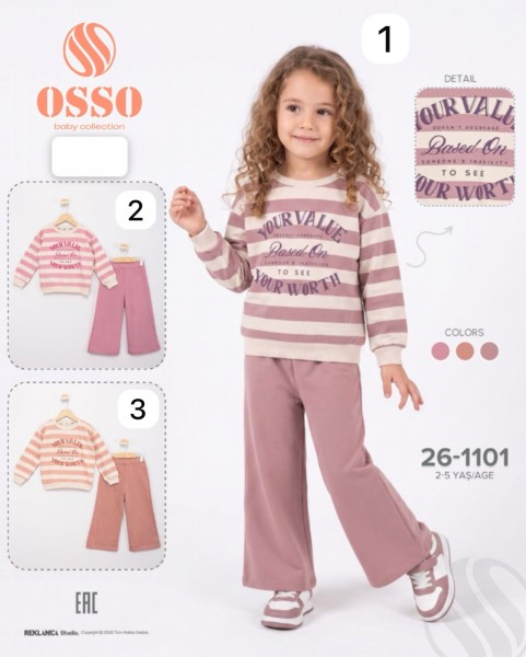 Костюм Для Девочки OSSO (2-3-4-5лет)