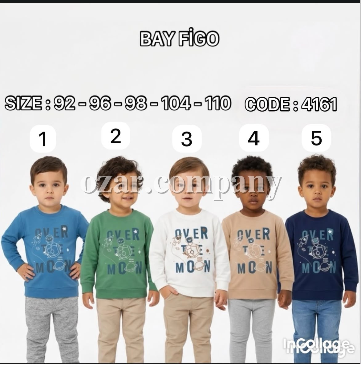 Свитшот Для Мальчика Bayfigo (1-2-3-4-5лет) 