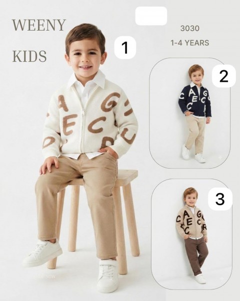 Костюм Тройка Для Мальчика Weeny Kids (1-2-3-4лет) 