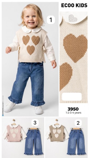 Костюм Тройка Для Девочки Ecoo Kids (1-2-3-4лет) 