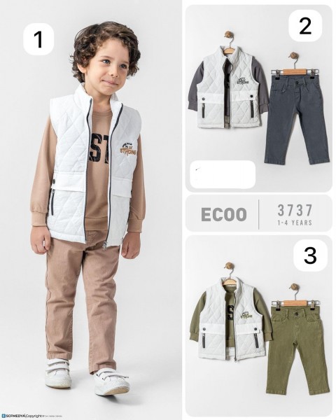 Костюм Тройка Для Мальчика Ecoo Kids (1-2-3-4лет) 