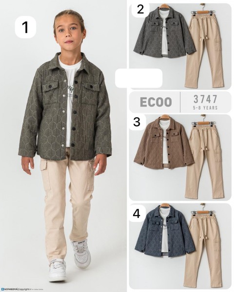 Костюм Тройка Для Мальчика Ecoo Kids (5-6-7-8лет) 