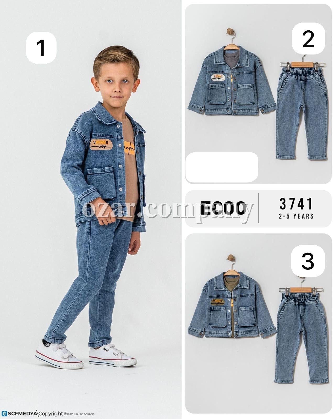 Костюм Тройка Для Мальчика Ecoo Kids (2-3-4-5лет)
