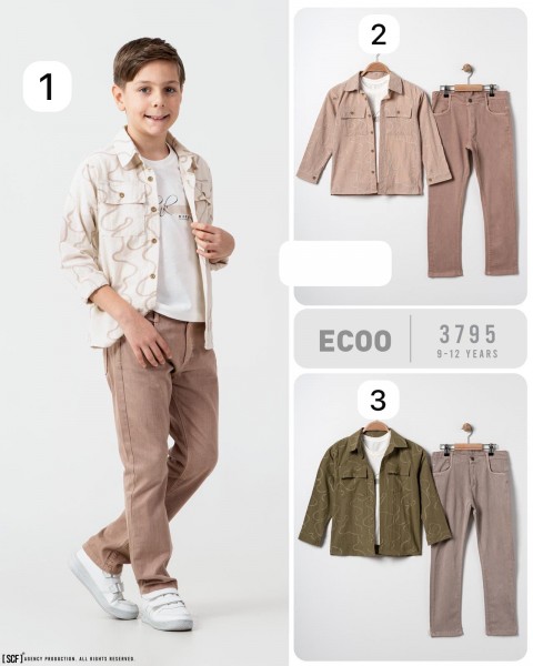Костюм Тройка Для Мальчика Ecoo Kids (9-10-11-12лет) 