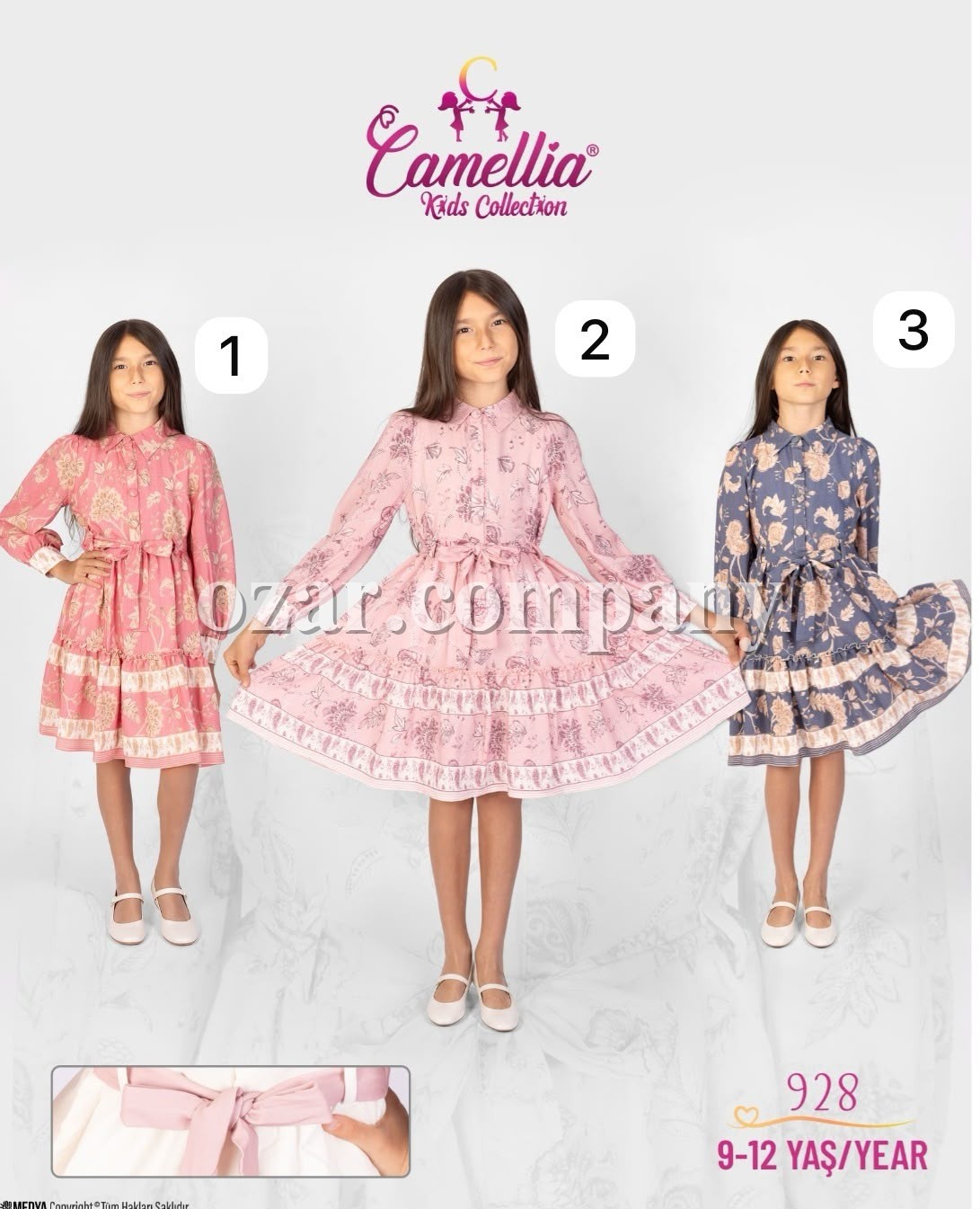 Платье Для Девочки Camellia (9-10-11-12лет) 