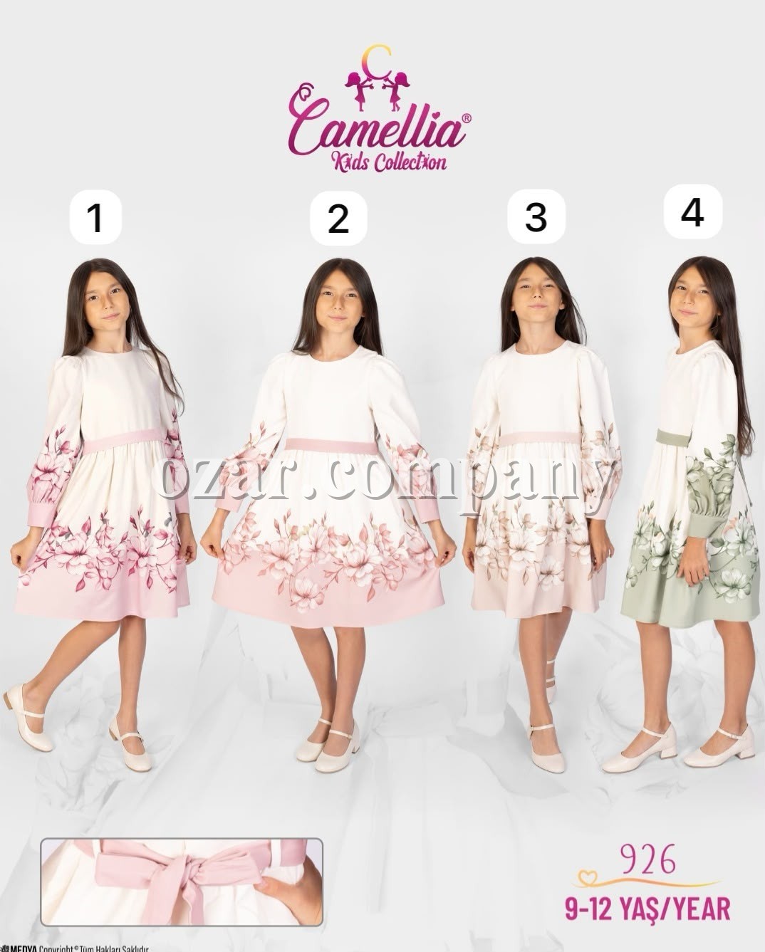 Платье Для Девочки Camellia (9-10-11-12лет) 