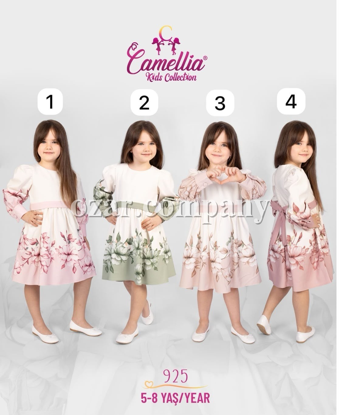 Платье Для Девочки Camellia (5-6-7-8лет) 