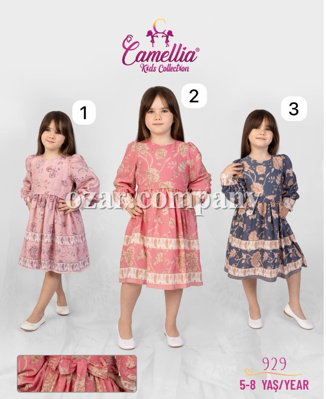 Платье Для Девочки Camellia (5-6-7-8лет) 