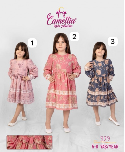 Платье Для Девочки Camellia (5-6-7-8лет) 