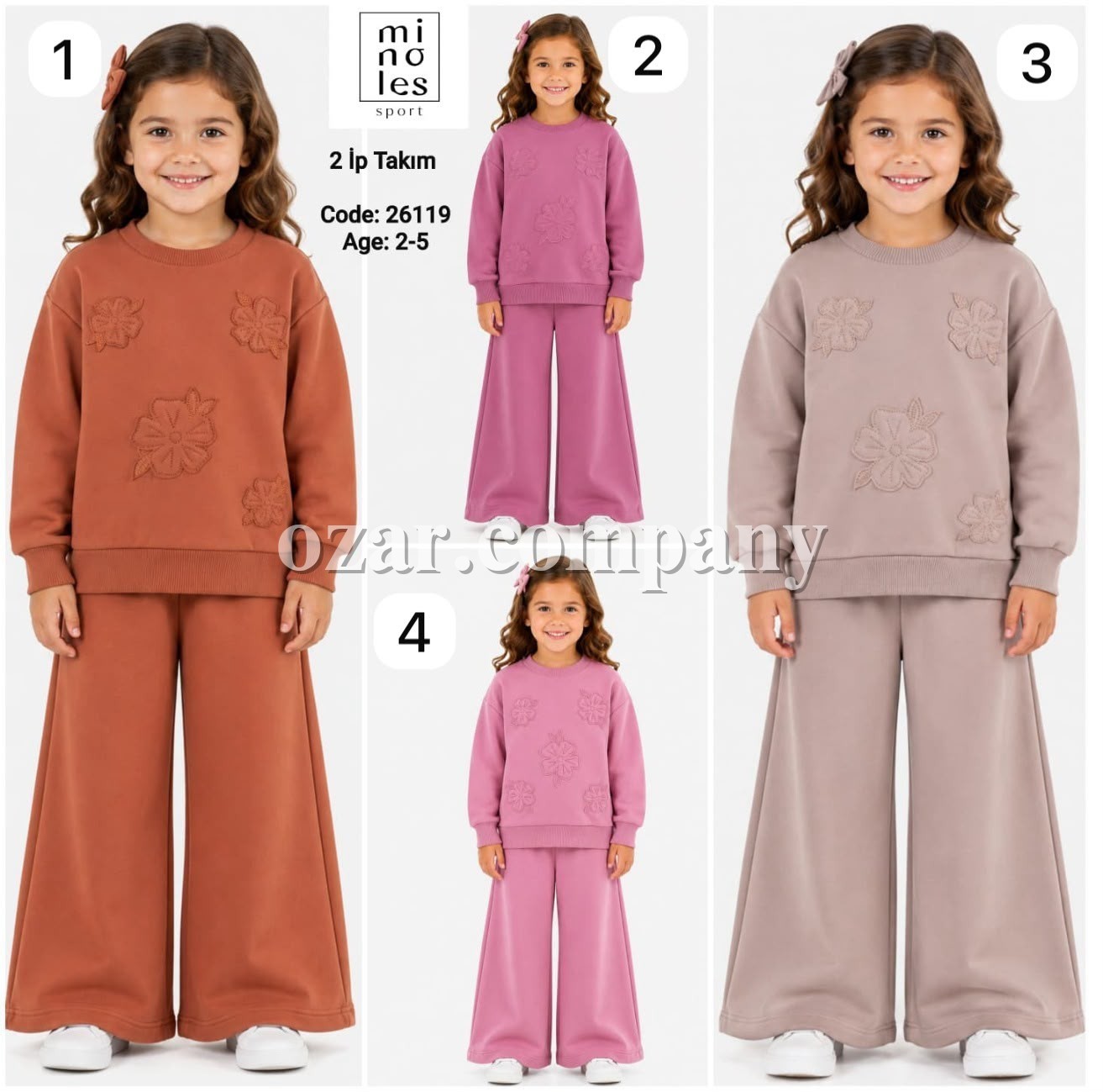 Костюм Двунитка Для Девочки Minoles (2-3-4-5лет)