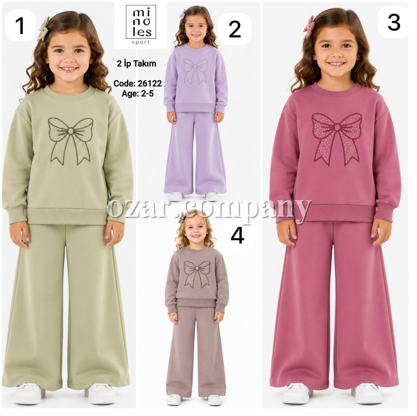 Костюм Двунитка Для Девочки Minoles (2-3-4-5лет)