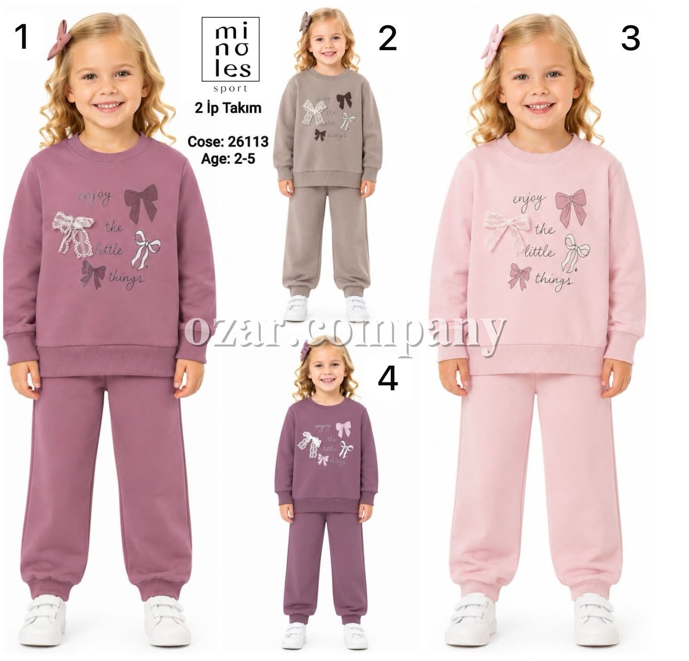 Костюм Двунитка Для Девочки Minoles (2-3-4-5лет)