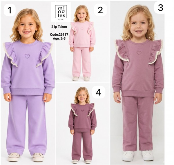 Костюм Двунитка Для Девочки Minoles (2-3-4-5лет)