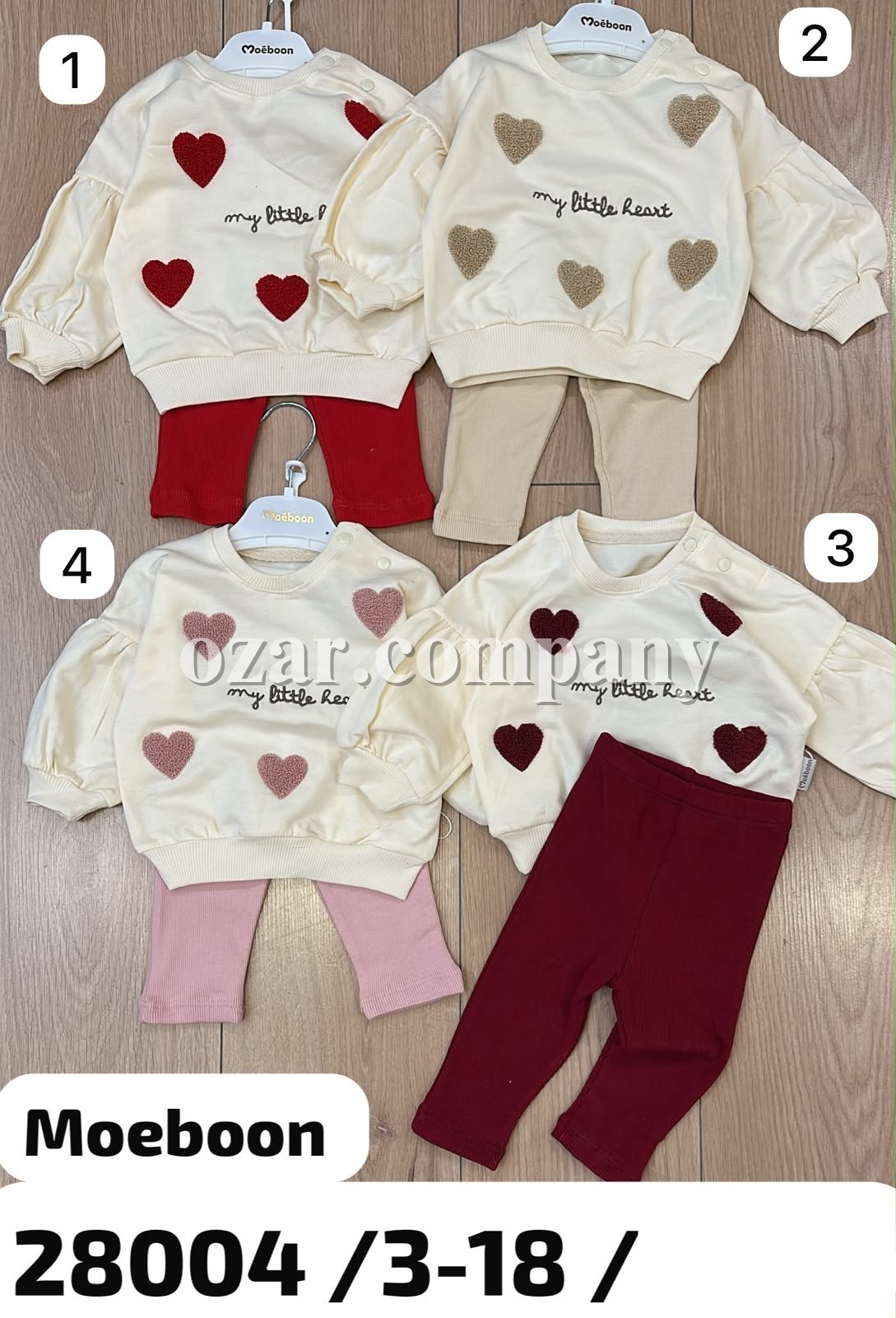 Костюм Для Девочки Moeboon (3-6/6-9/9-12/12-18мес.)