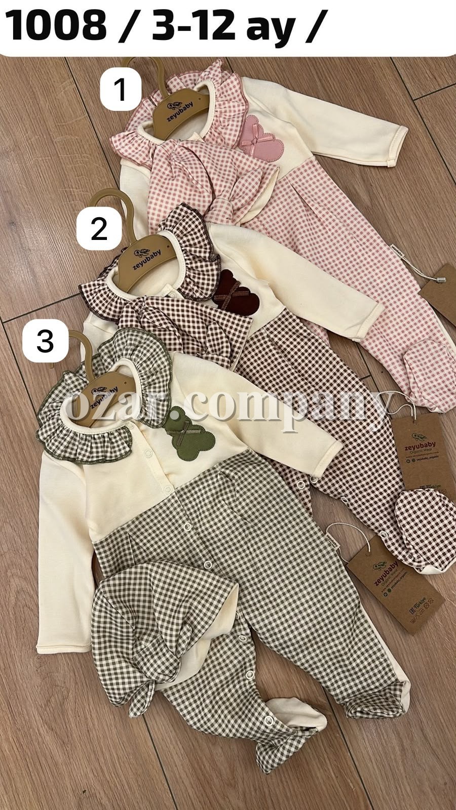 Человечек Для Девочки Zeyubaby (3-6-9-12мес.)