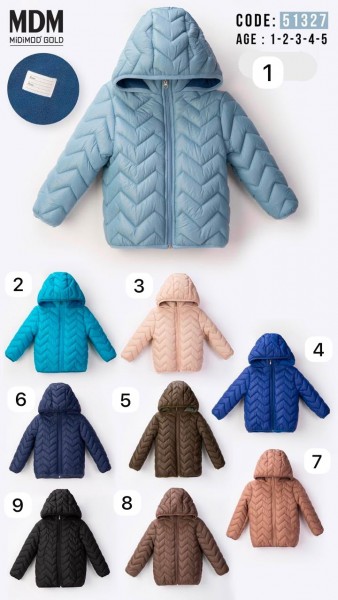 Демисезонная Куртка Детская MDM (1-2-3-4-5лет) 