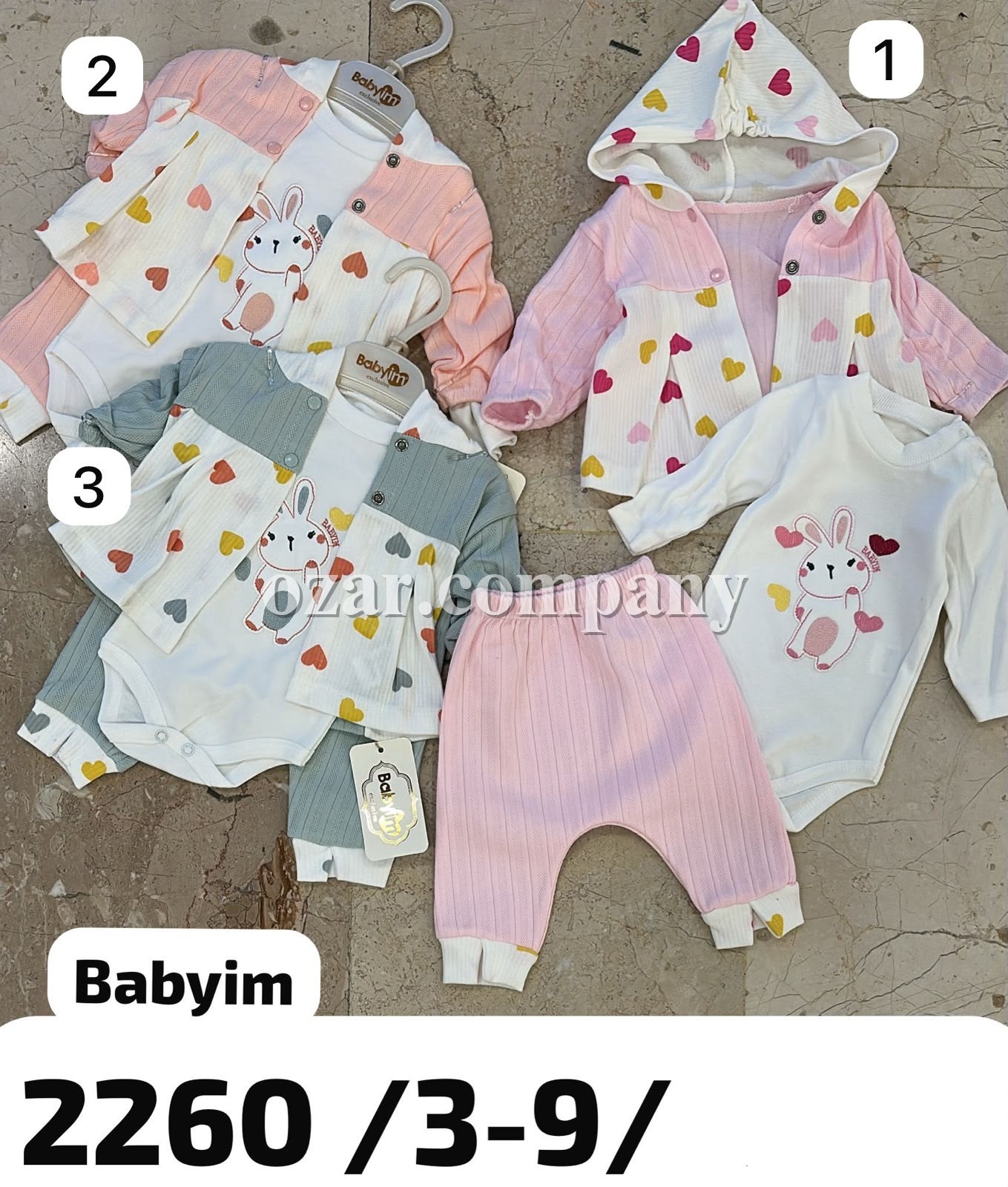 Комплект Для Девочки Baby Im (3-6-9мес.)