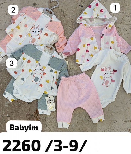 Комплект Для Девочки Baby Im (3-6-9мес.)