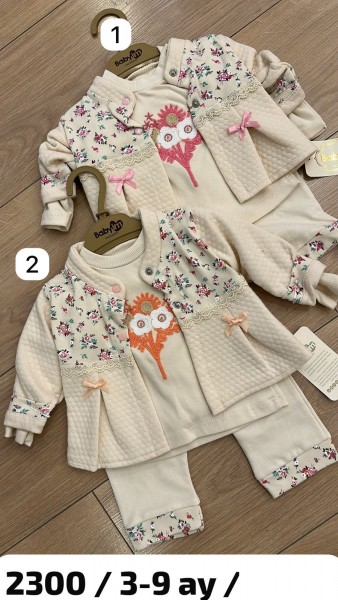 Костюм Тройка Для Девочки Baby Im (3-6-9мес.)