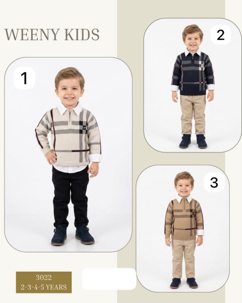 Костюм Тройка Для Мальчика Weeny Kids (2-3-4-5лет)