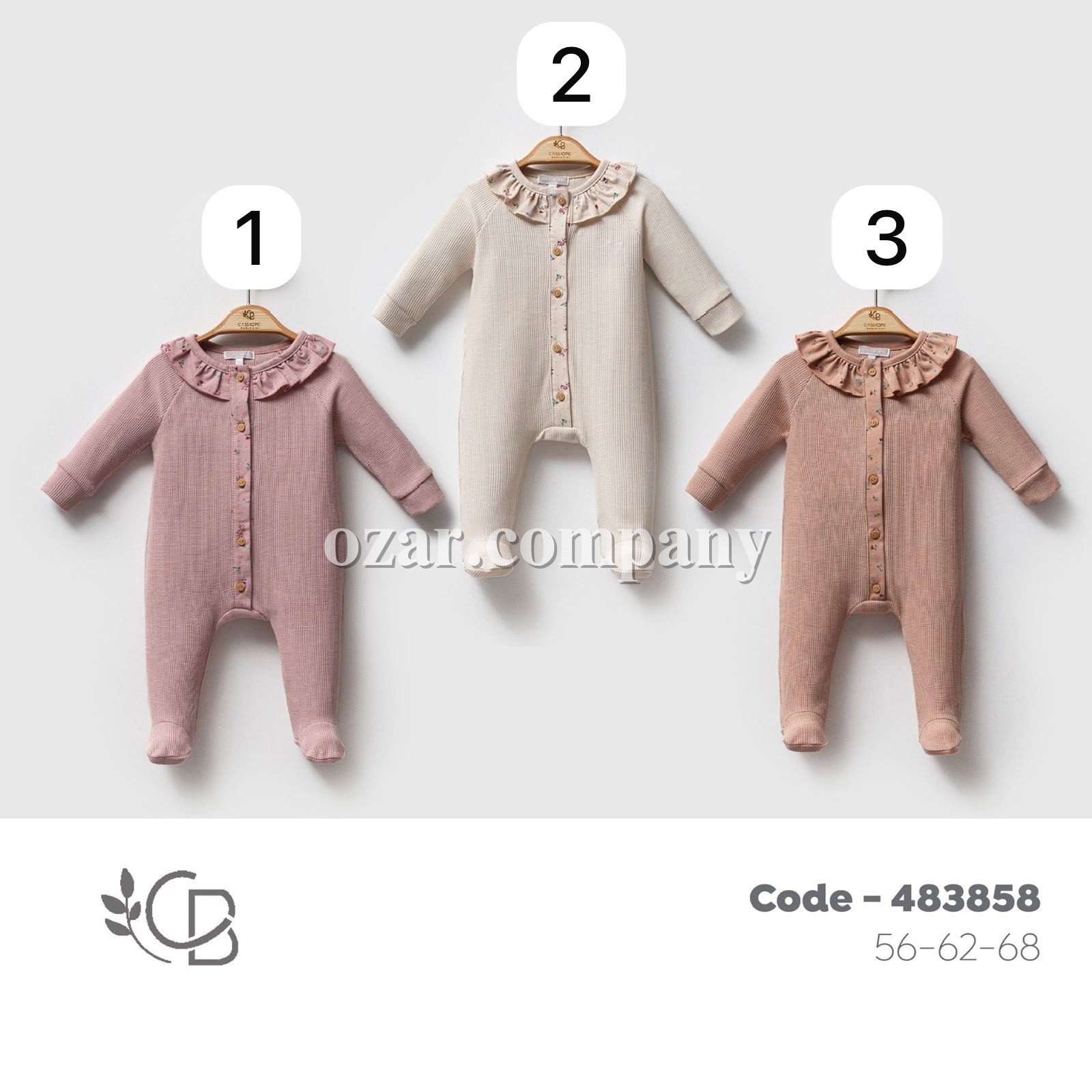 Человечек Для Девочки Cassiope (0-3-6мес.)