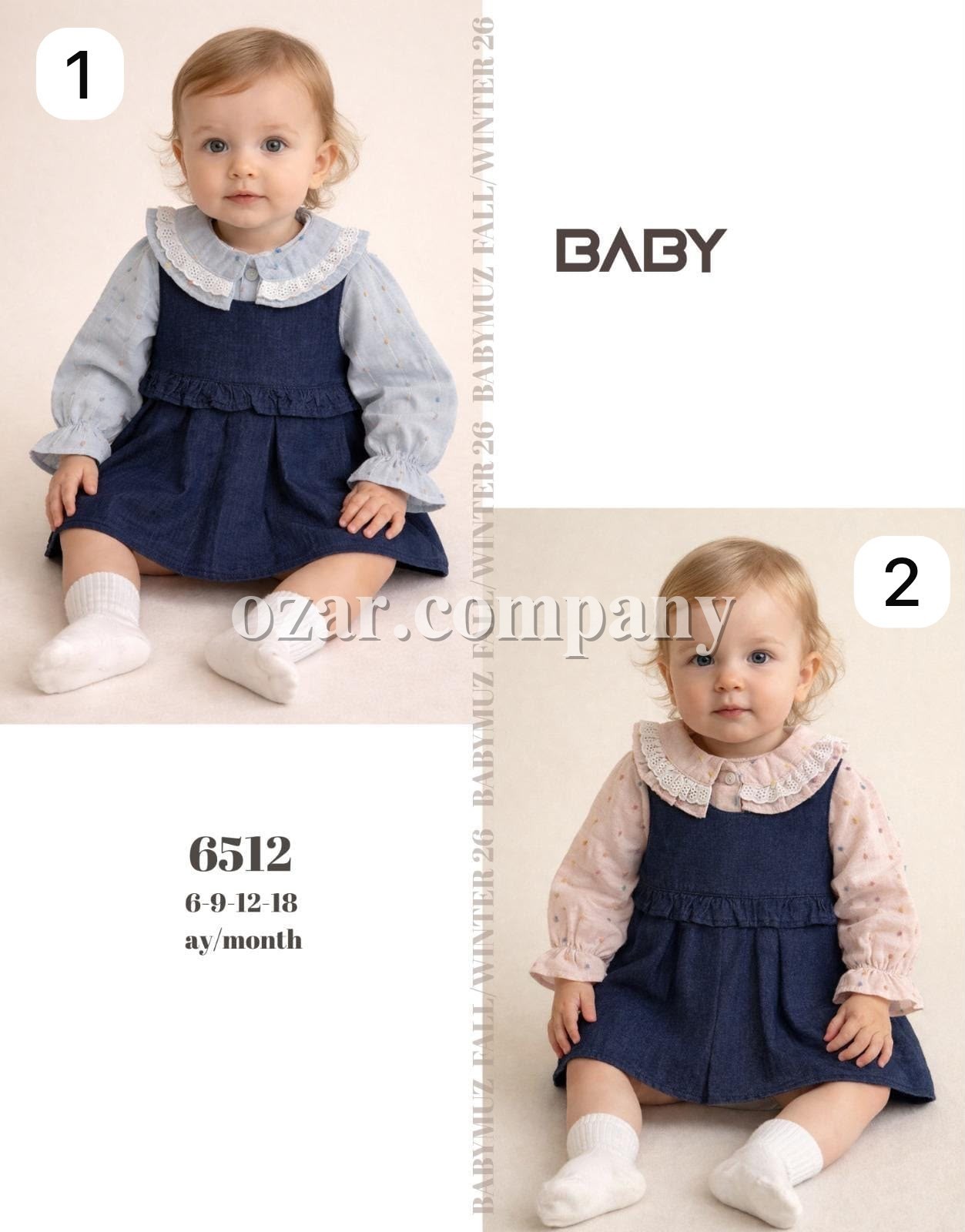 Сарафан Для Девочки Baby Muz (6-9-12-18мес.)