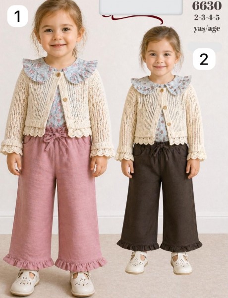 Костюм Тройка Для Девочки Cocoland (2-3-4-5лет)