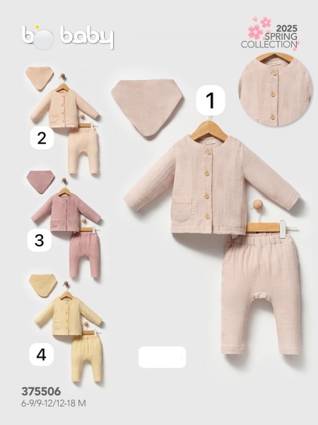 Костюм Для Новорождённых Bip Baby (6-9/9-12/12-18мес.)